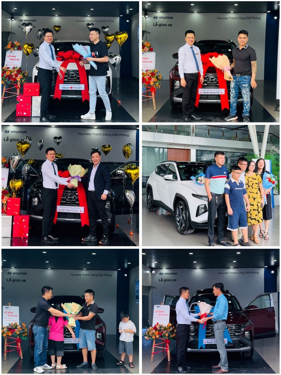 Giao Xe Hyundai Tucson Tới Khách Hàng