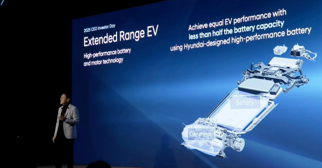 EREV về cơ bản là xe điện được dẫn động bằng máy xăng.